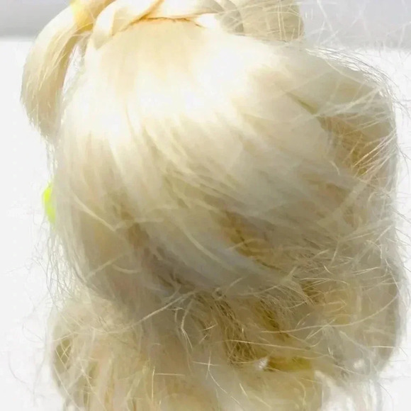 MATTEL BARBIE Doll Blond Hair Blue Eyes Green Bodysuit Dress Earrings 12" Tall - Picture 4 of 12